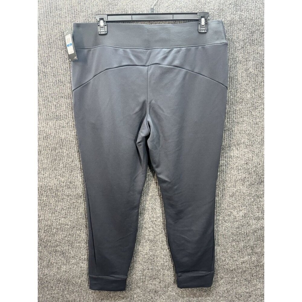 Under Armour Qualifier Fleece Jogger Pants Womens XL Gray Loose Fit Drawstring - Picture 4 of 10